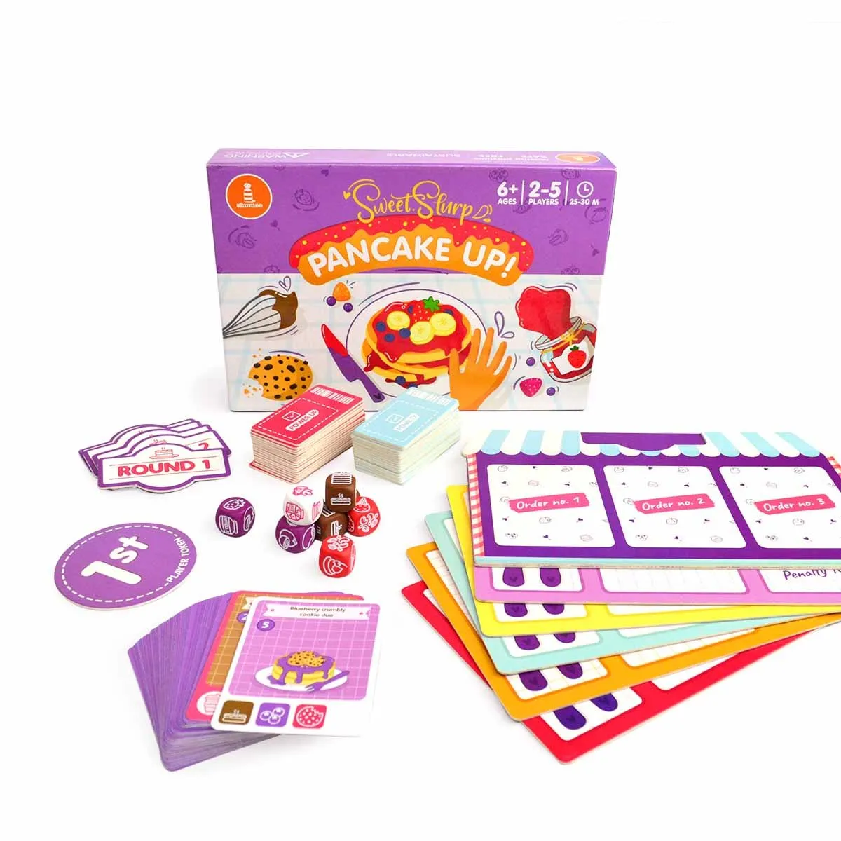 Shumee Sweet-Slurrp Pancake Up- Board Game