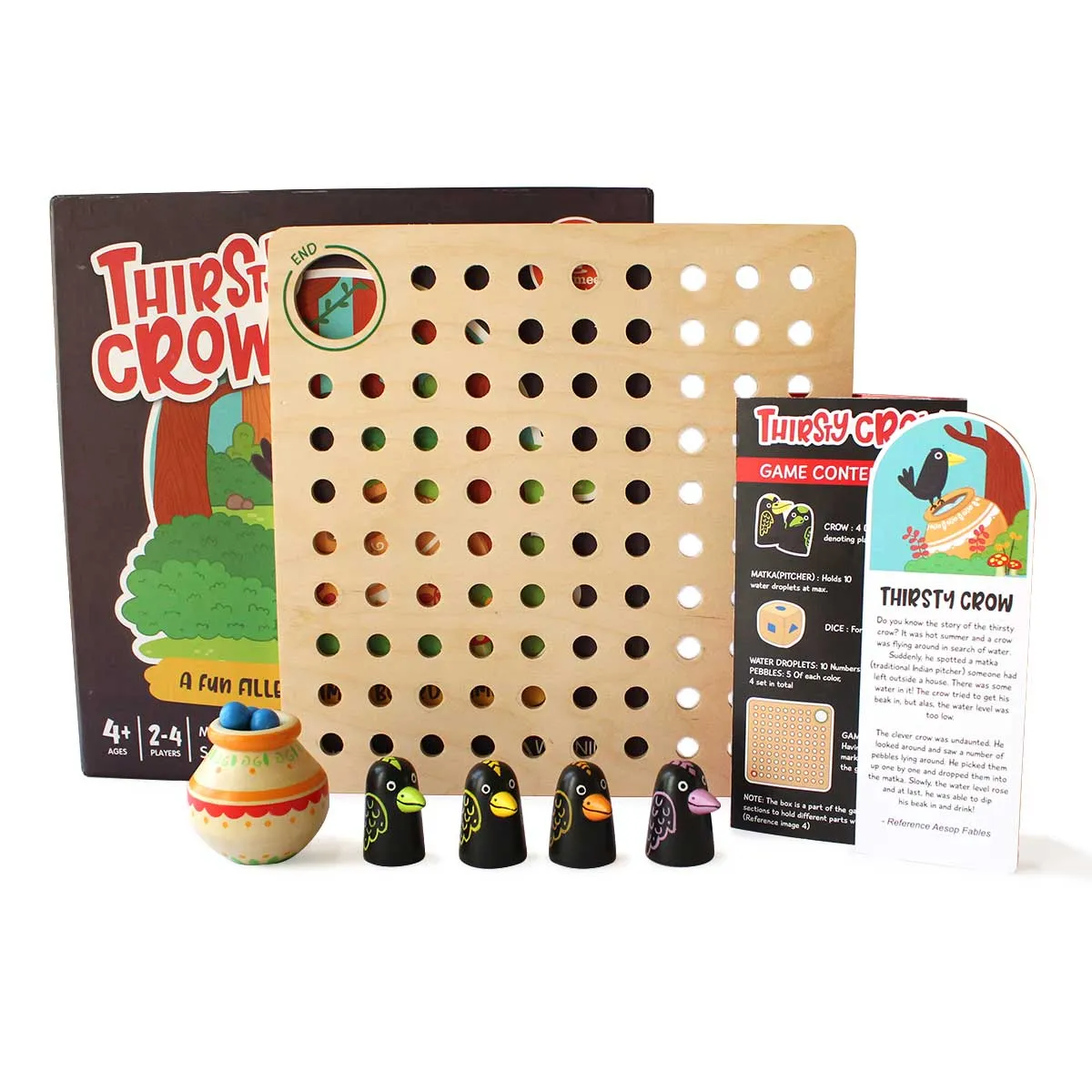 Shumee Thirsty Crow- Board Game