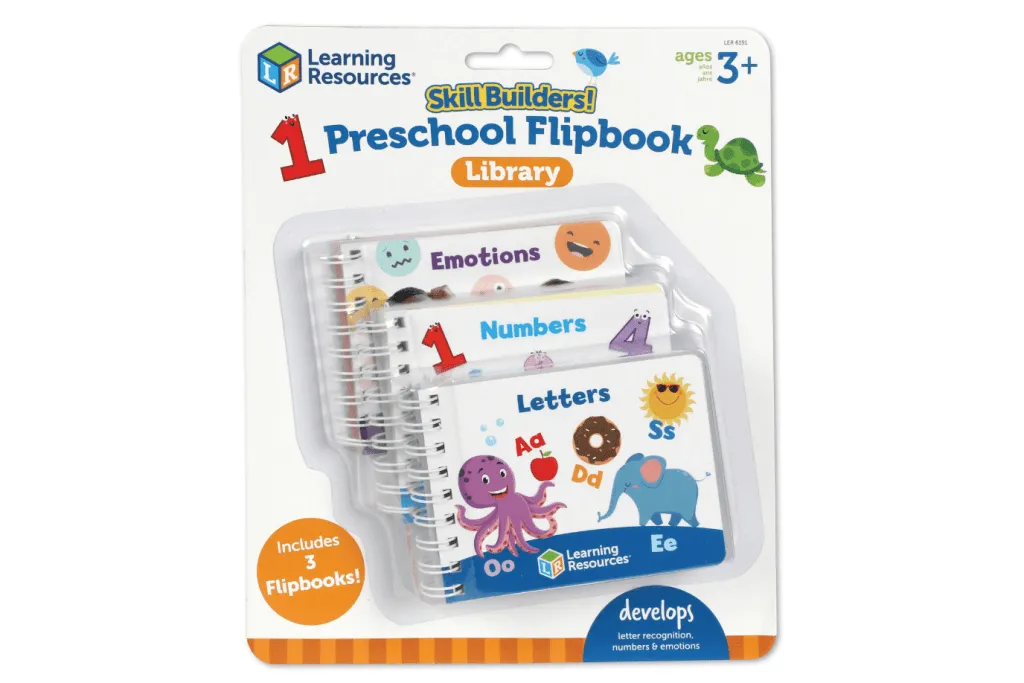 Skill Builders! Preschool Flipbooks by Learning Resources