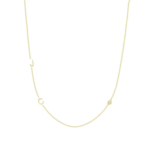 The Initial Necklace 14K - 2 Letters