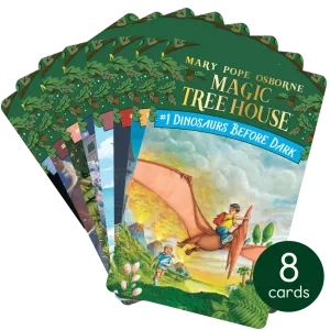 The Magic Tree House Collection - 8 Audiobook Cards