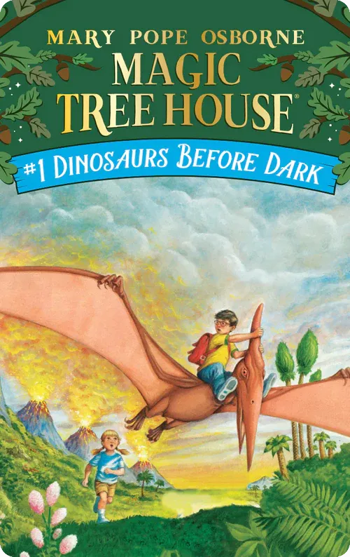 The Magic Tree House Collection - 8 Audiobook Cards