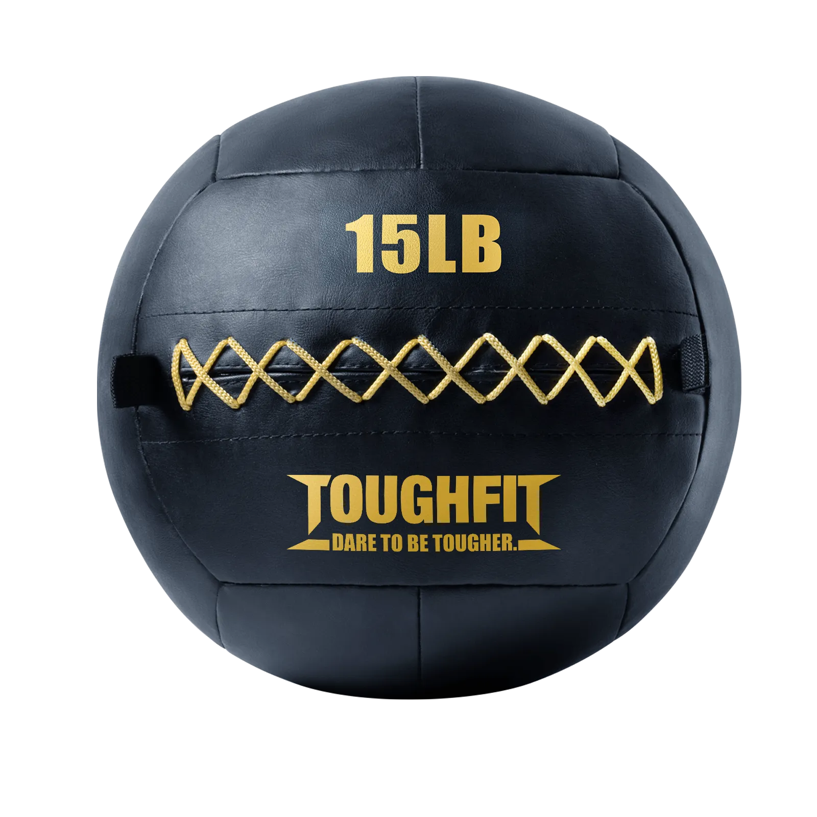 ToughFit Soft Leather Medicine Wall Ball