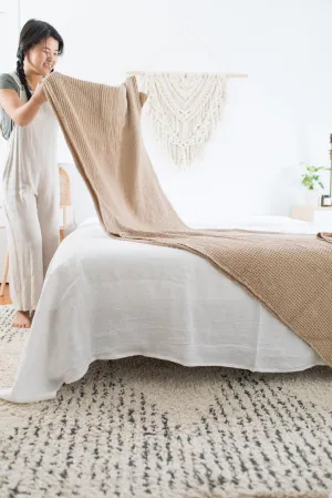 Waffle Blankets & Throws