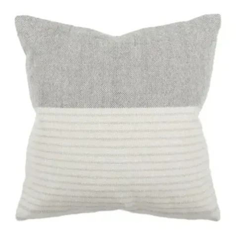 Willett Cushion | Grey Almond  | In & Outdoor